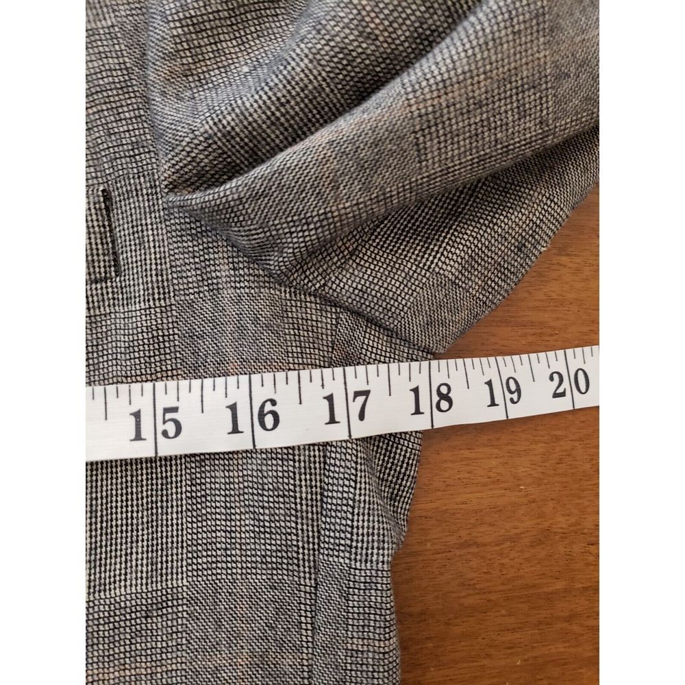 Jack Henry Wool Blazer The Women's Shop plaid‎ Small Sz 6 - Picture 10 of 16